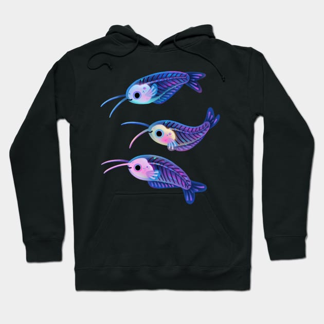 Glass catfish Hoodie by pikaole